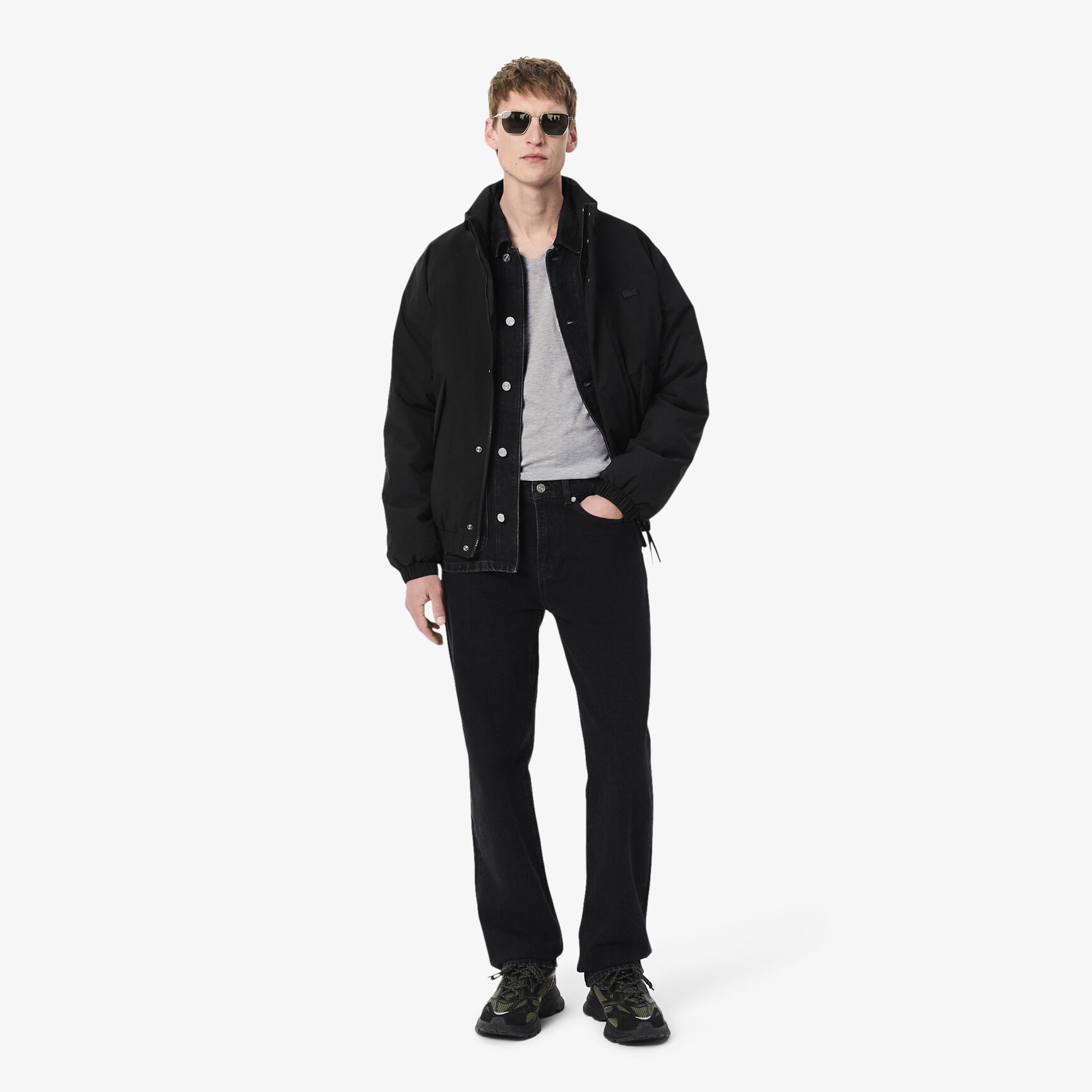 Lightweight Cotton Pima V Neck T-shirt