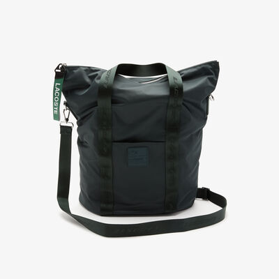 Women's Lacoste Branded Handle Medium Tote Bag
