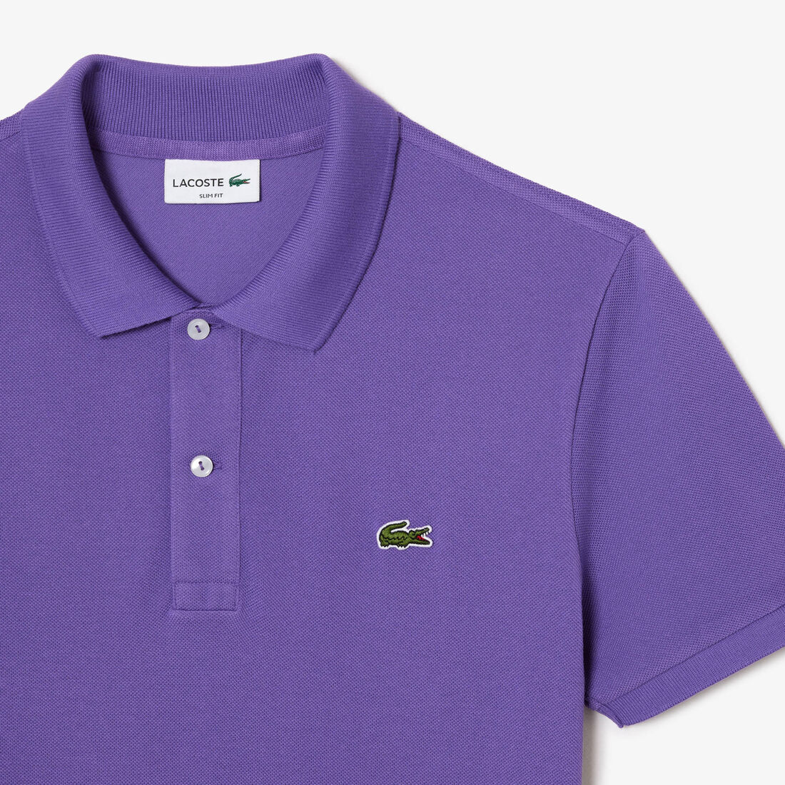 قميص بولو بيكيه بقصة ضيقة L.12.12 قميص بولو بيكيه بقصة ضيقة L.12.12