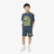 Print Fleece Shorts Print Fleece Shorts