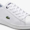 lacoste children s carnaby evo mesh lined tonal synthetic trainers