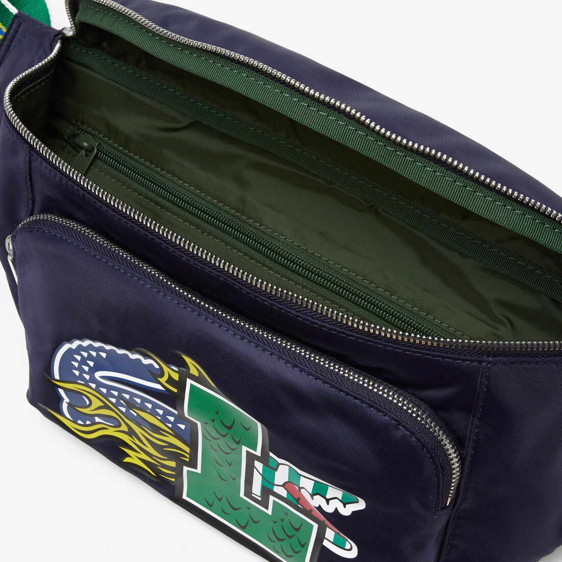 حقيبة كروس بشارة بنقشة رسوم متحركة من تشكيلة موسم الأعياد للجنسين: حقيبة كروس بشارة بنقشة رسوم متحركة من تشكيلة موسم الأعياد للجنسين: