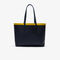 Women's Anna Reversible Contrast Band Coated Canvas Tote Bag lacoste women s anna reversible contrast band coated canvas tote bag