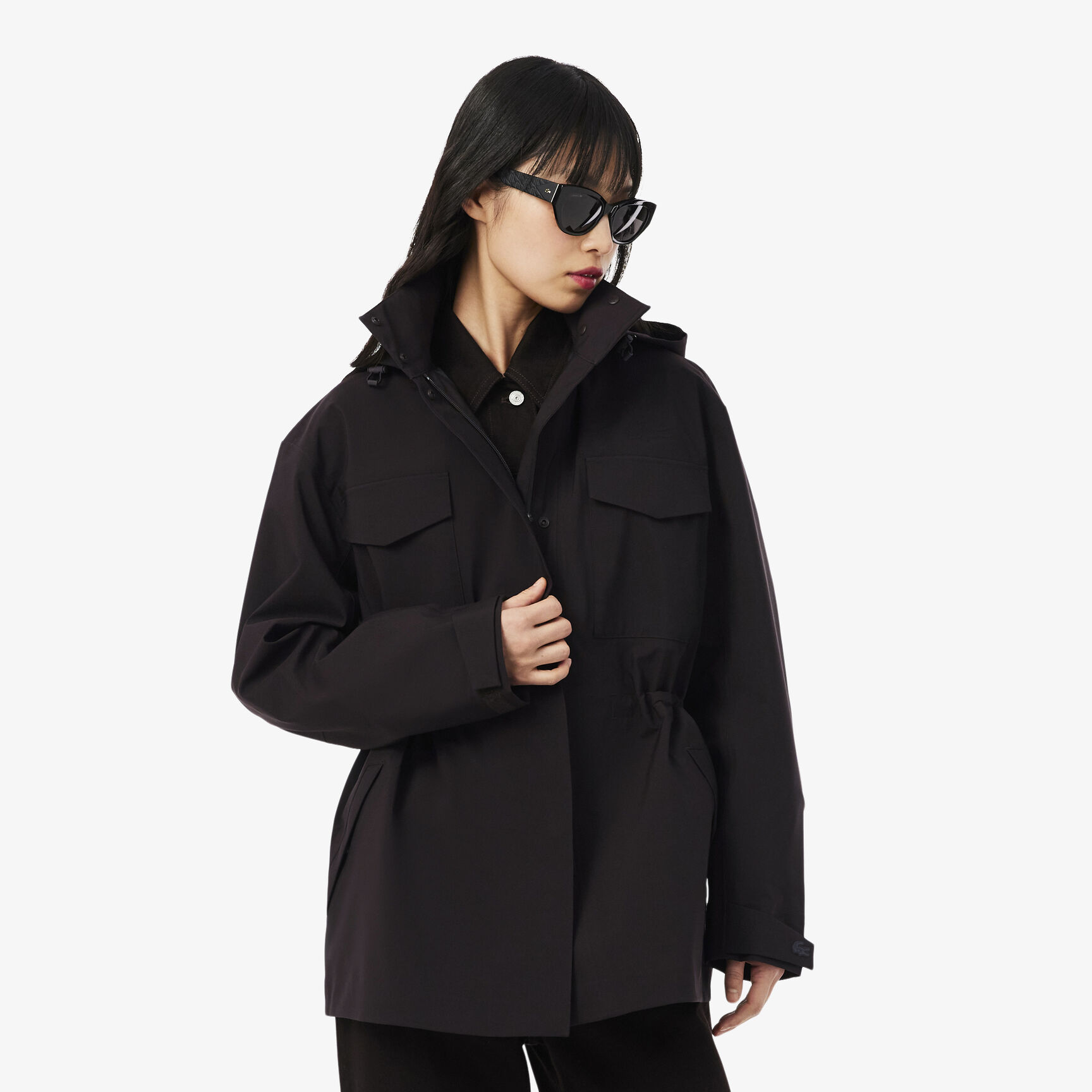 Oversized Mid Length Waterproof Parka
