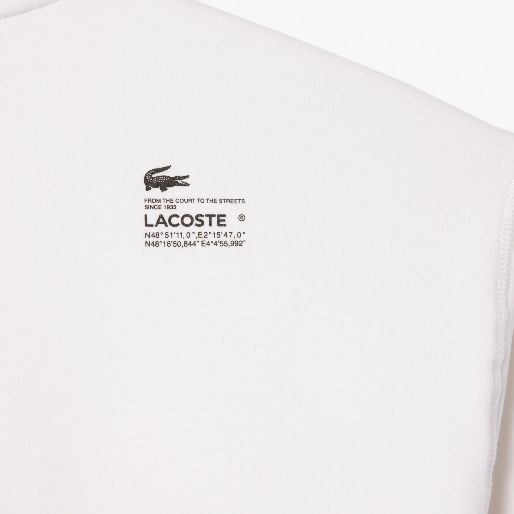 Short Cut Cotton Hoodie