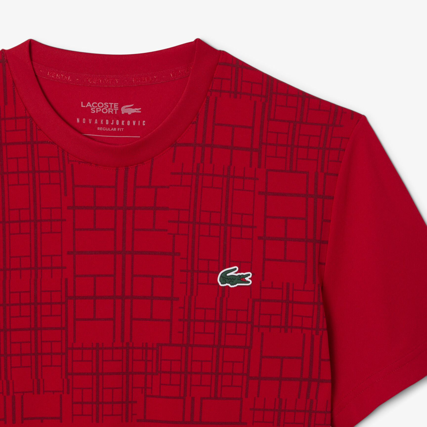 تي شيرت لاكوست تنس &times; نوفاك ديوكوفيتش