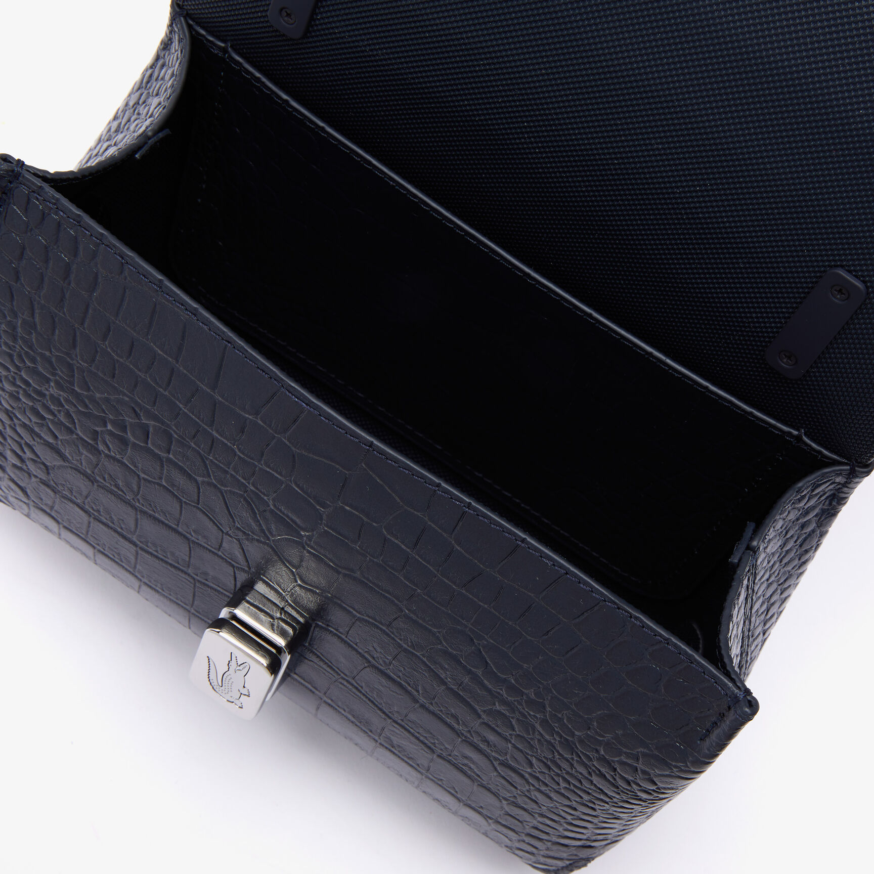 Women’s Amelia Metal Clasp Embossed Leather Handbag Women’s Amelia Metal Clasp Embossed Leather Handbag