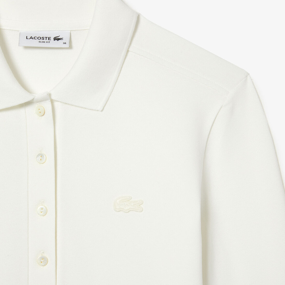 Women's Slim fit Stretch Pique Lacoste Polo Shirt Women's Slim fit Stretch Pique Lacoste Polo Shirt