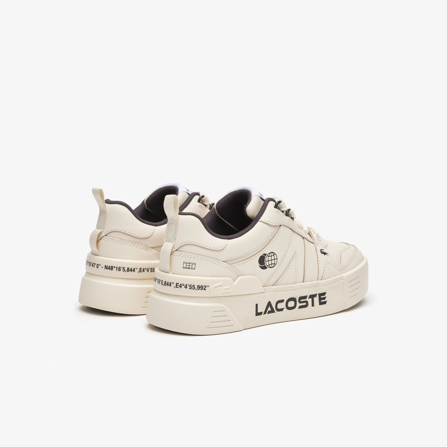 Women's Branded Leather L002 Trainers