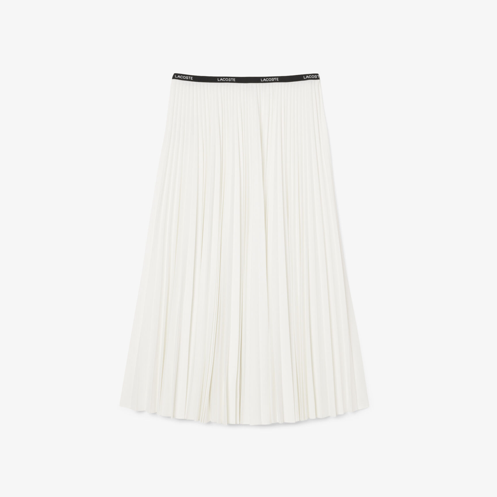 Long Pleated Elasticated Waist Skirt Long Pleated Elasticated Waist Skirt