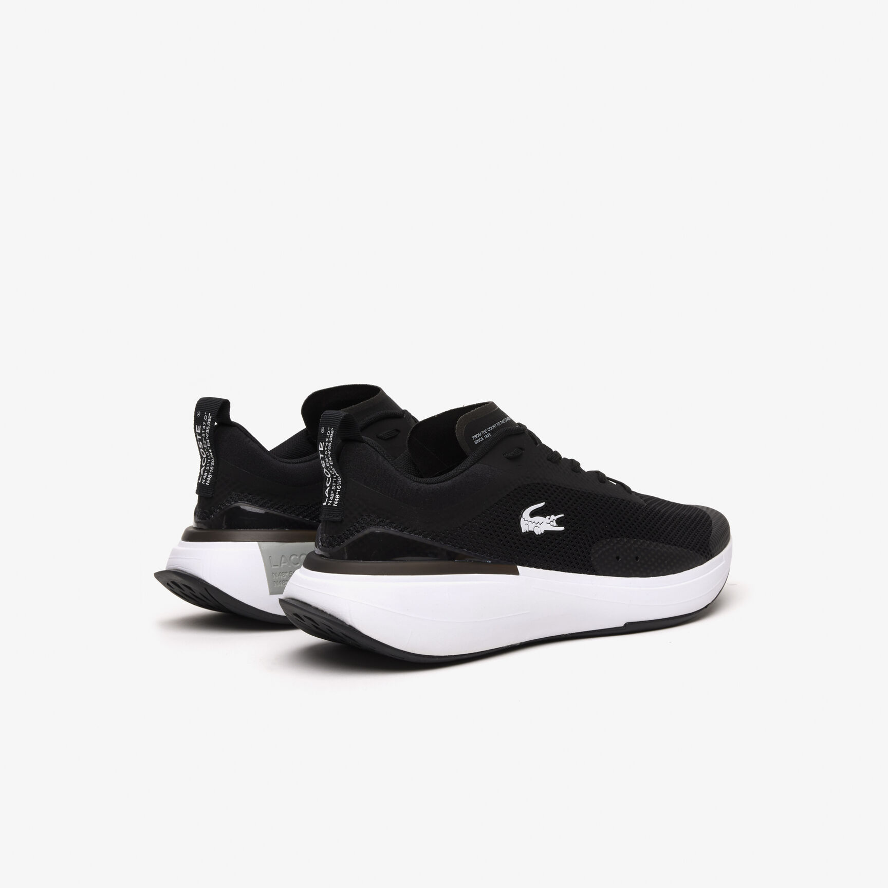 Men's Lacoste Run Spin Evo Breathable Mesh Trainers Men's Lacoste Run Spin Evo Breathable Mesh Trainers