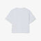 lacoste monogram print cotton t shirt