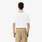 lacoste classic fit french made badge accent polo shirt