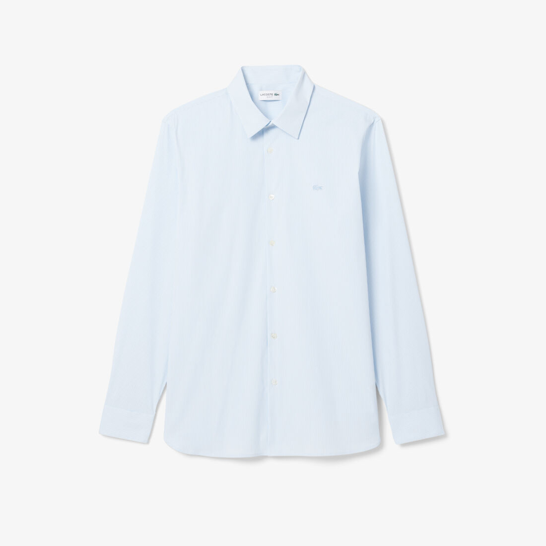 Slim Fit Striped Stretch Poplin Shirt Slim Fit Striped Stretch Poplin Shirt