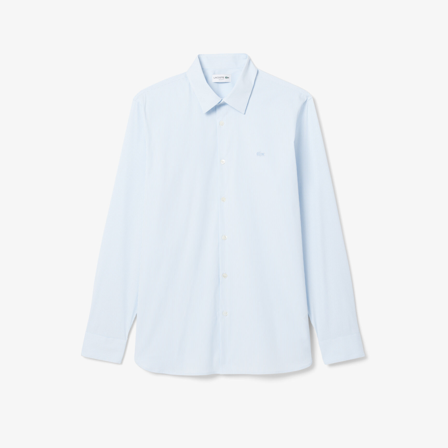 Slim Fit Striped Stretch Poplin Shirt Slim Fit Striped Stretch Poplin Shirt