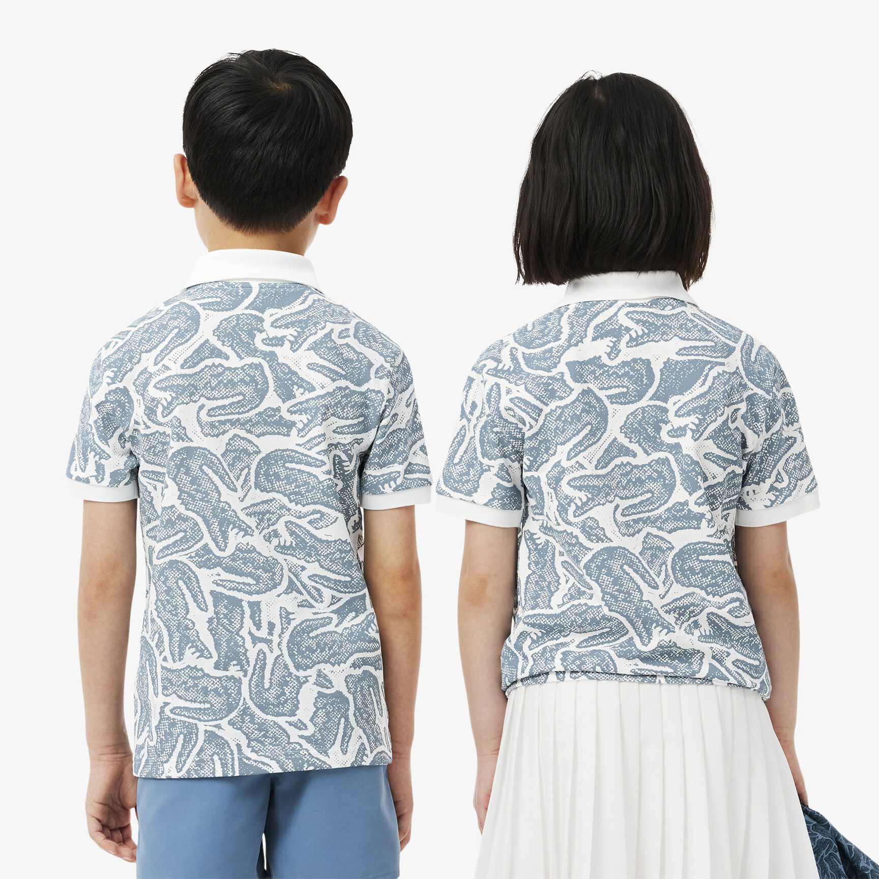 Petit Pique Print Polo Shirt Petit Pique Print Polo Shirt