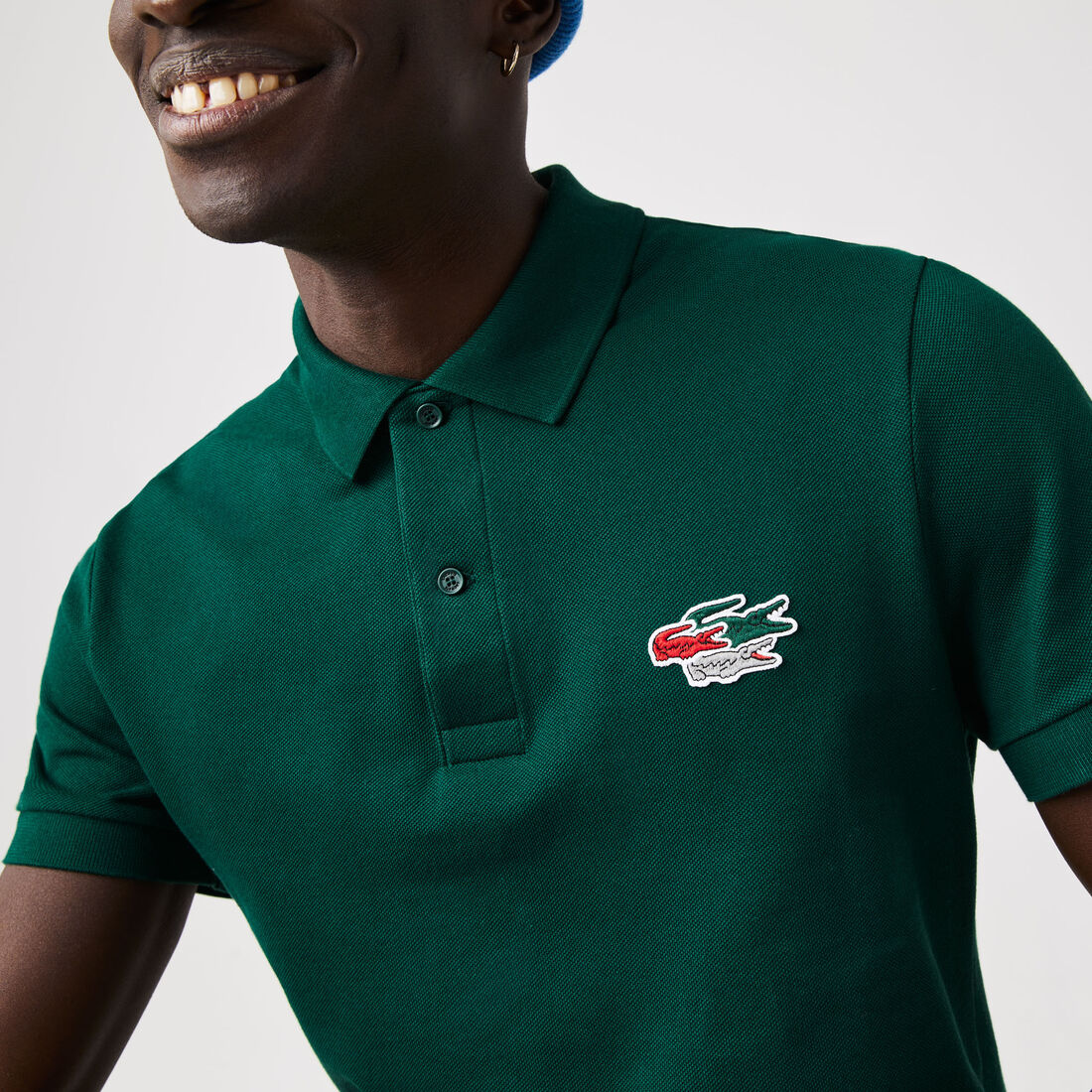 Men’s Lacoste Regular Fit Crocodiles Organic Cotton Polo Men’s Lacoste Regular Fit Crocodiles Organic Cotton Polo