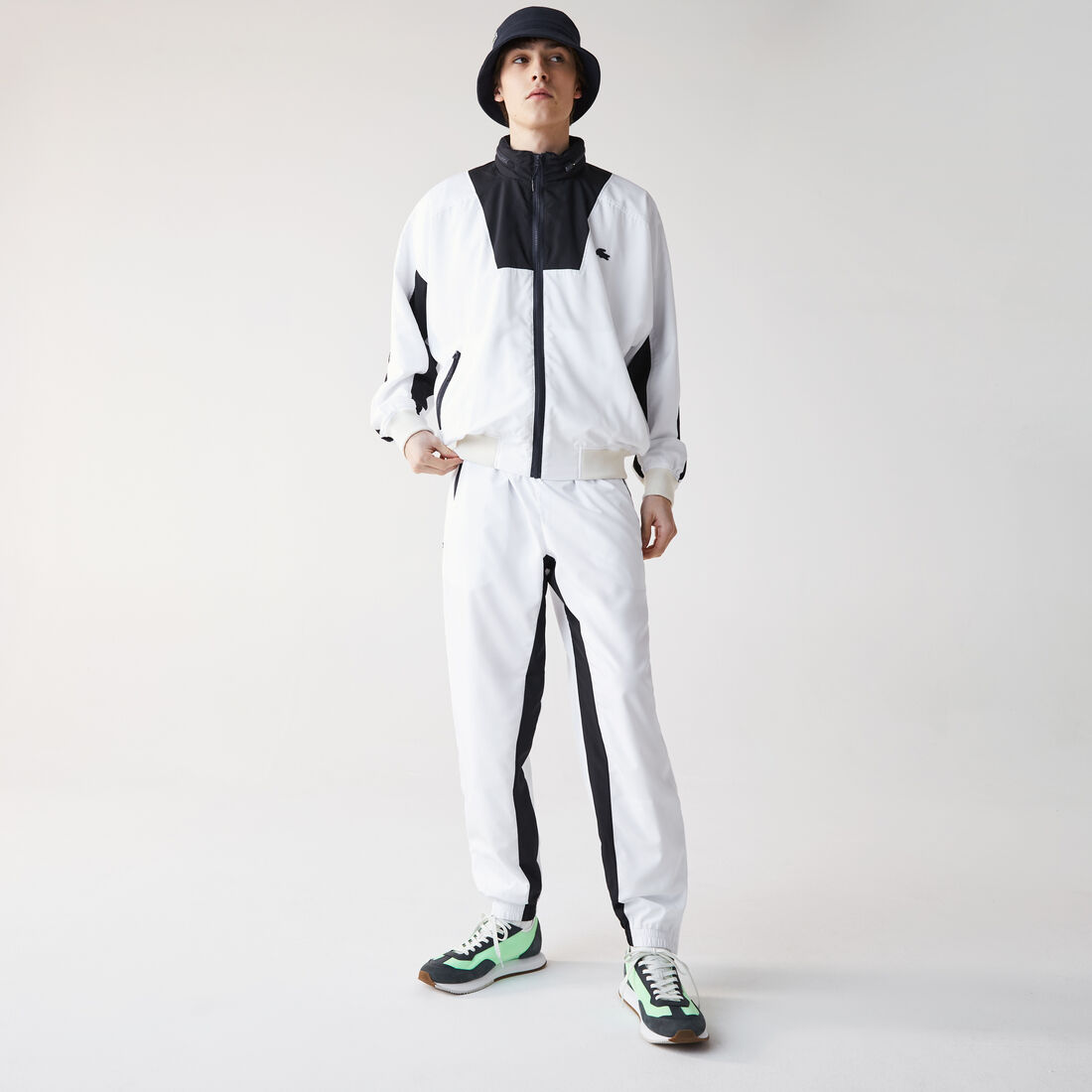 Men’s Lightweight Retro Style Colourblock Tracksuit Pants Men’s Lightweight Retro Style Colourblock Tracksuit Pants