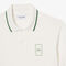 lacoste classic fit printed pique polo shirt