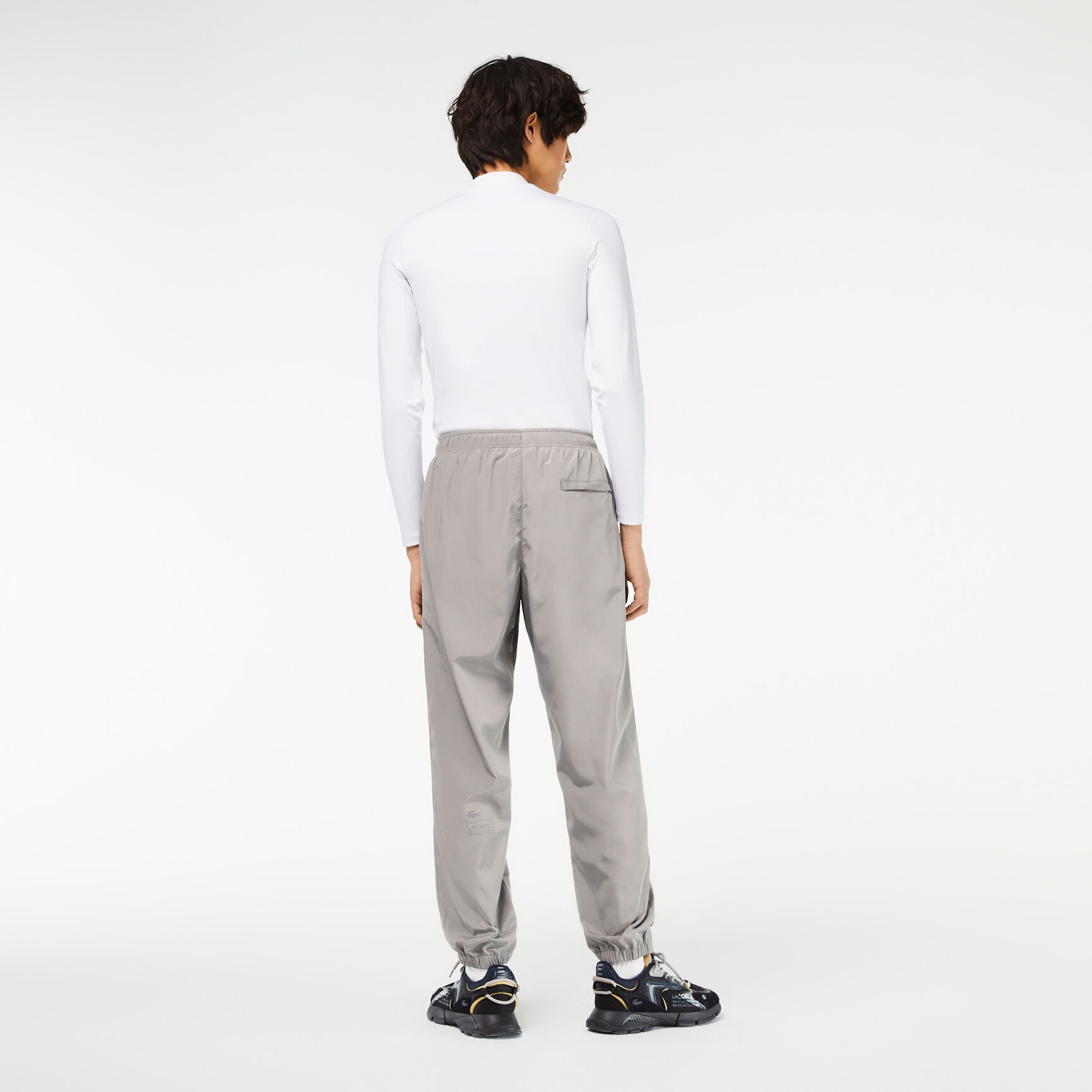 Men's Lacoste Track Pants with GPS Coordinates Men's Lacoste Track Pants with GPS Coordinates