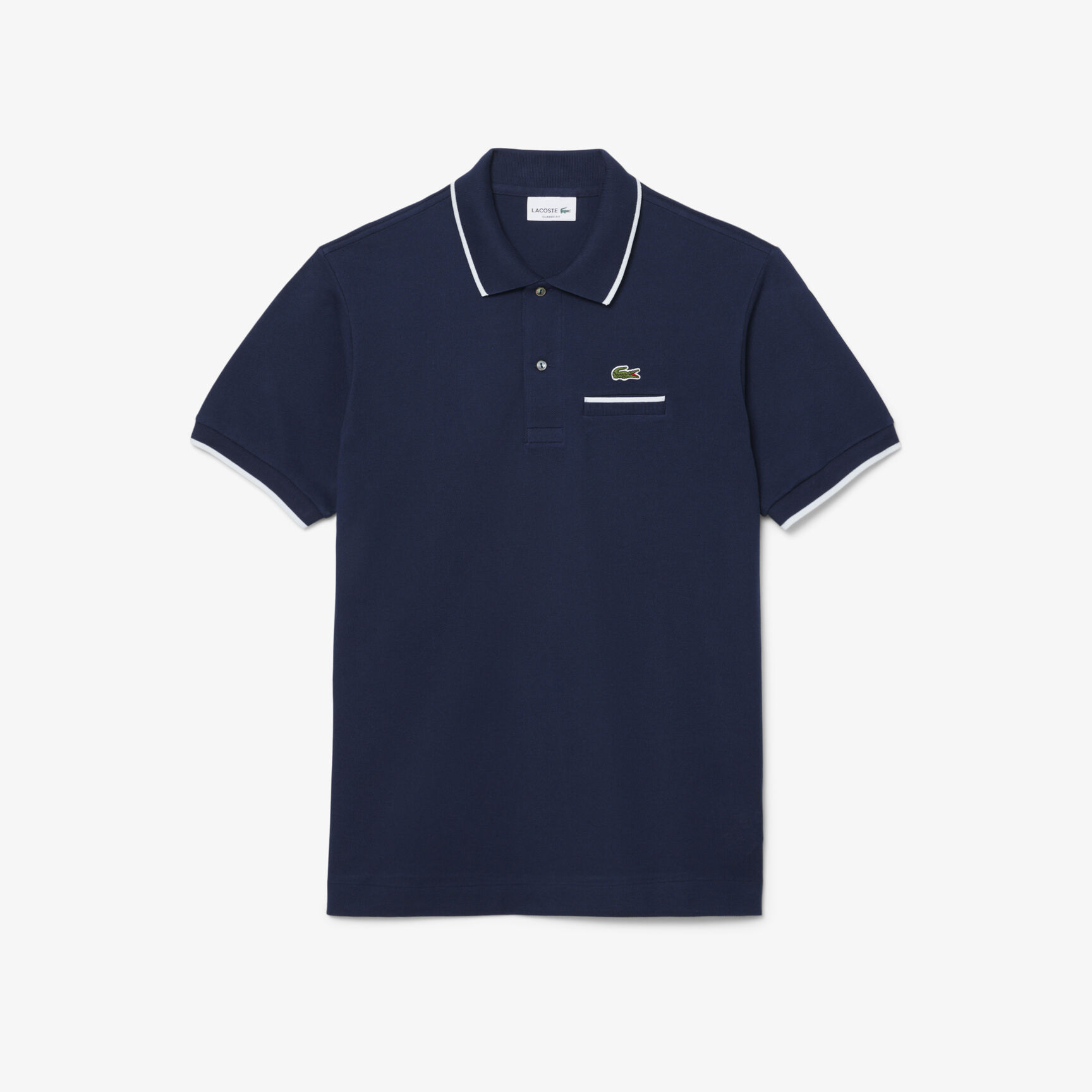 Classic Fit Pocket Accent L.12.12 Polo Shirt