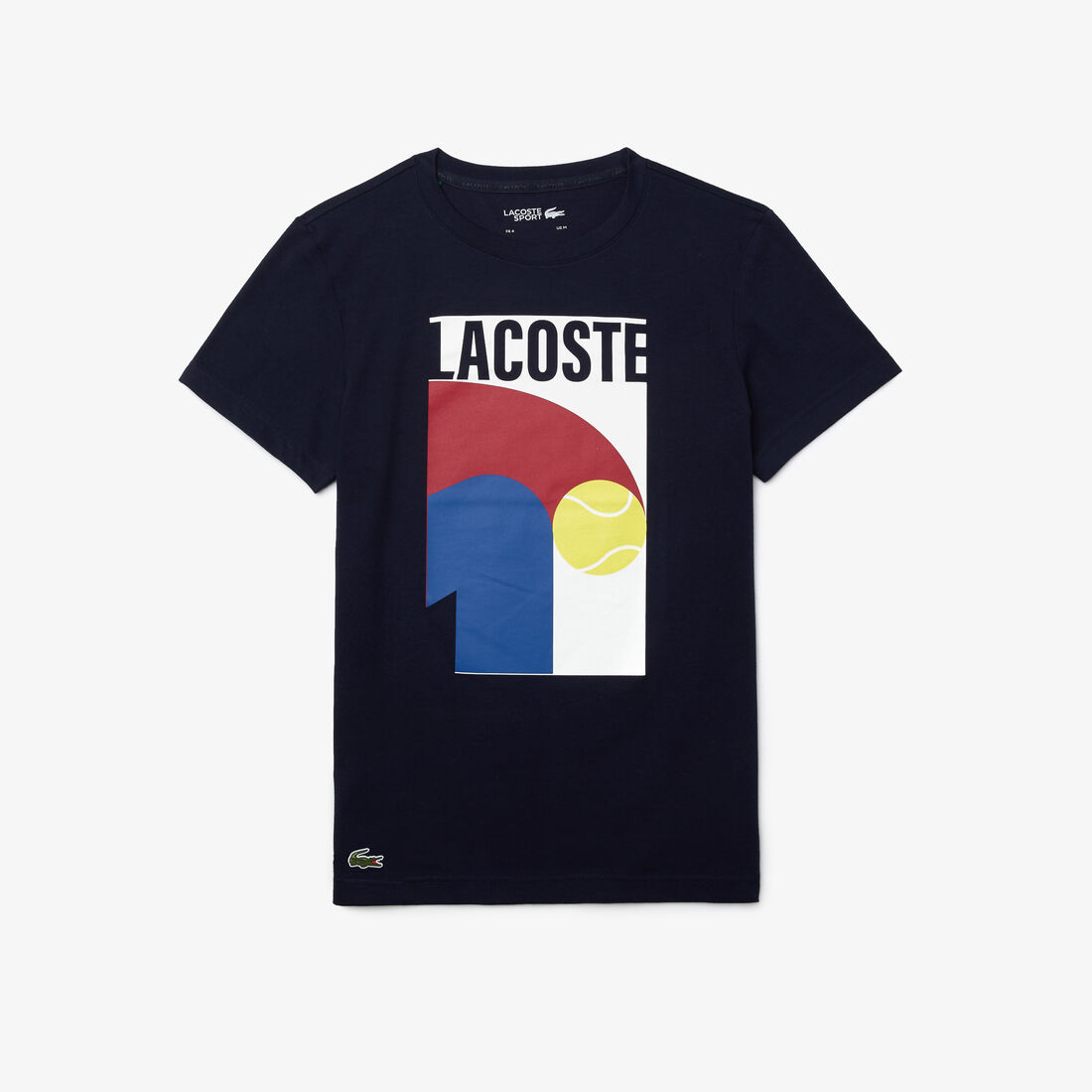 Men's Lacoste SPORT Breathable Graphic Print T-shirt Men's Lacoste SPORT Breathable Graphic Print T-shirt