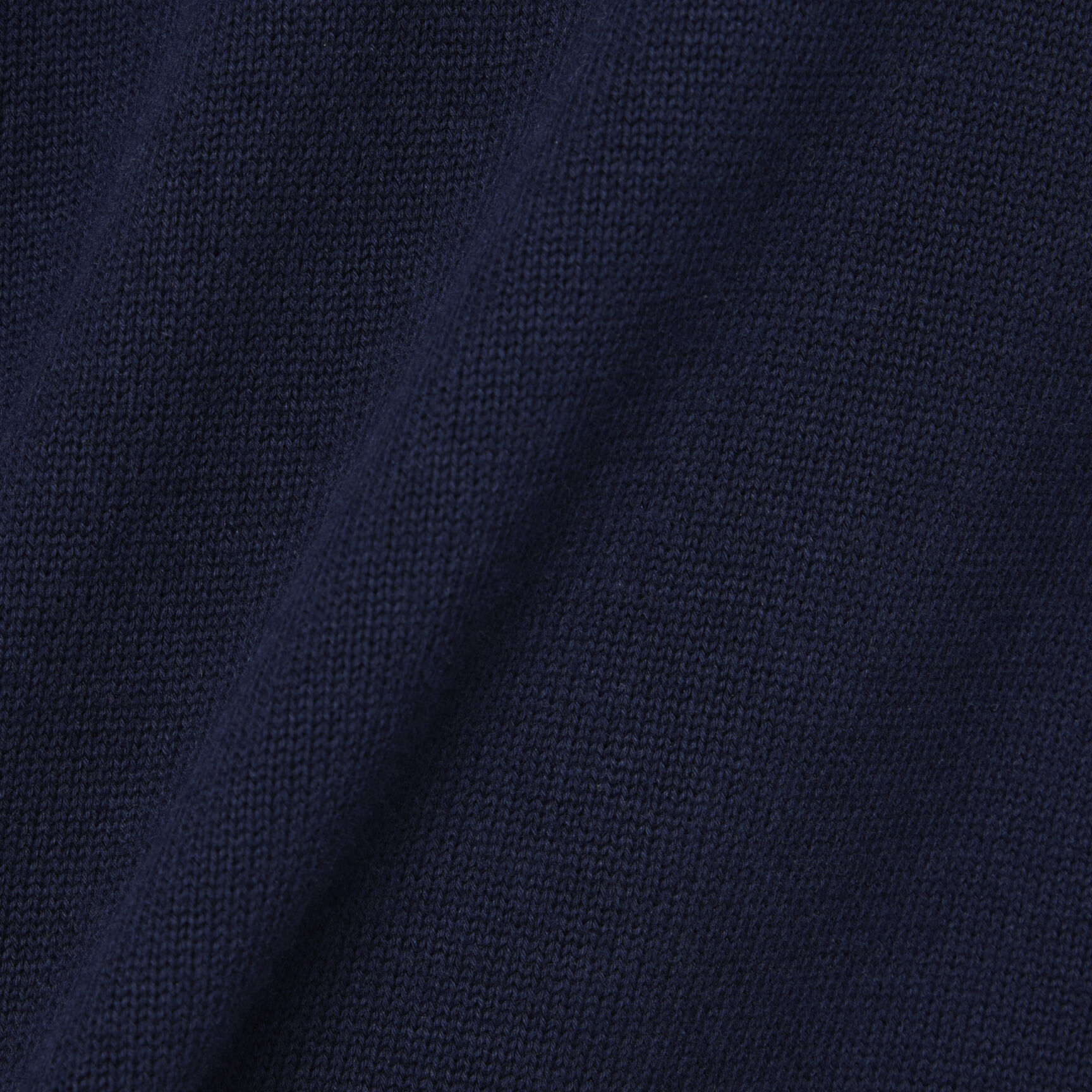 Zipped High Neck Cotton Sweater Zipped High Neck Cotton Sweater