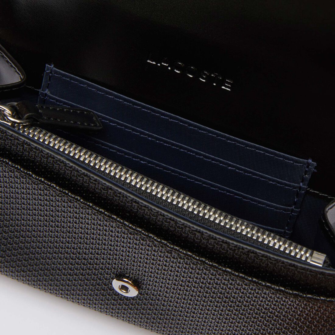 Women's Chantaco Matte Piqué Leather Snap Flap Wallet Women's Chantaco Matte Piqué Leather Snap Flap Wallet