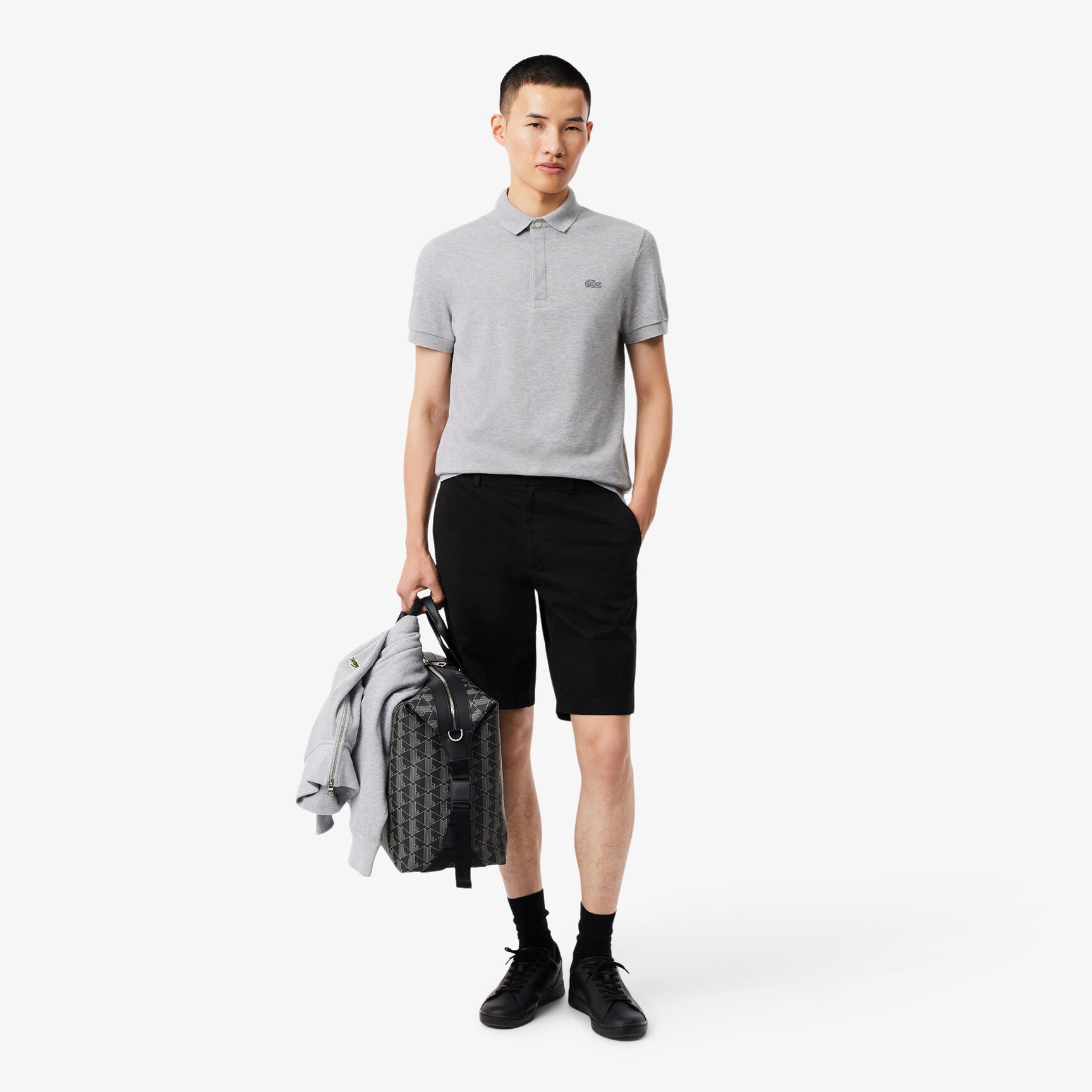 Regular Fit Paris Stretch Pique Polo Shirt