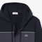 Colour-Block Zipped Hoodie