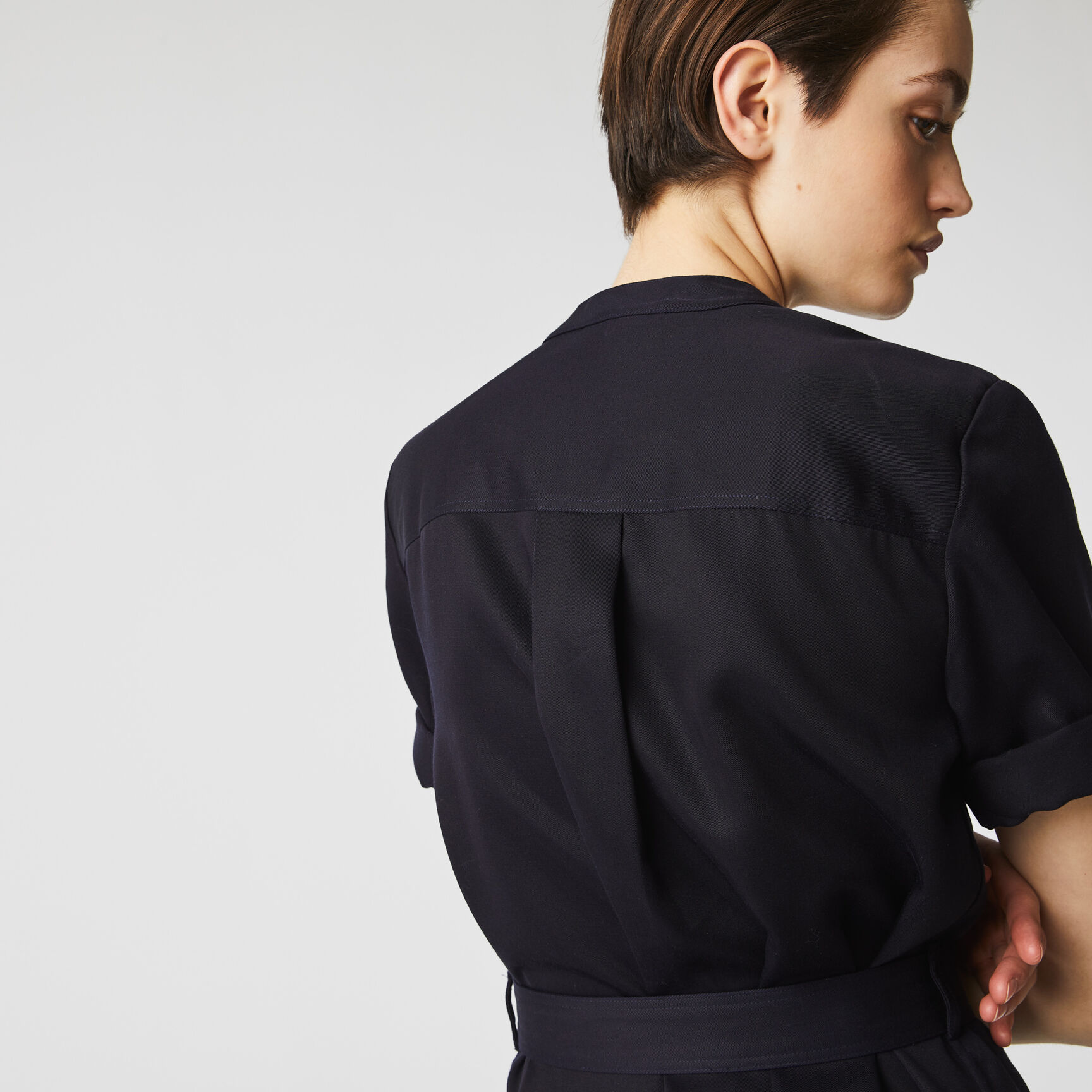 Women's Belted Flowy Shirt Women's Belted Flowy Shirt