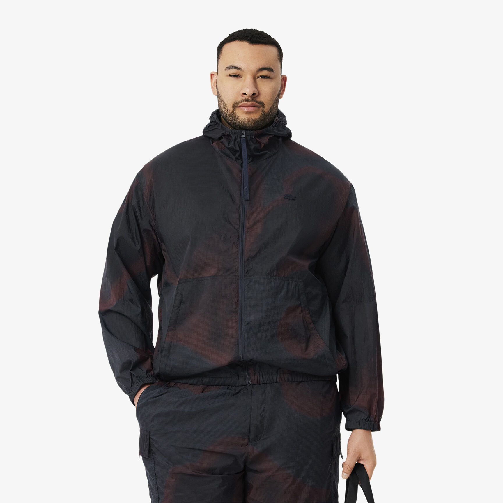 Ombre Print Ripstop Nylon Jacket Ombre Print Ripstop Nylon Jacket