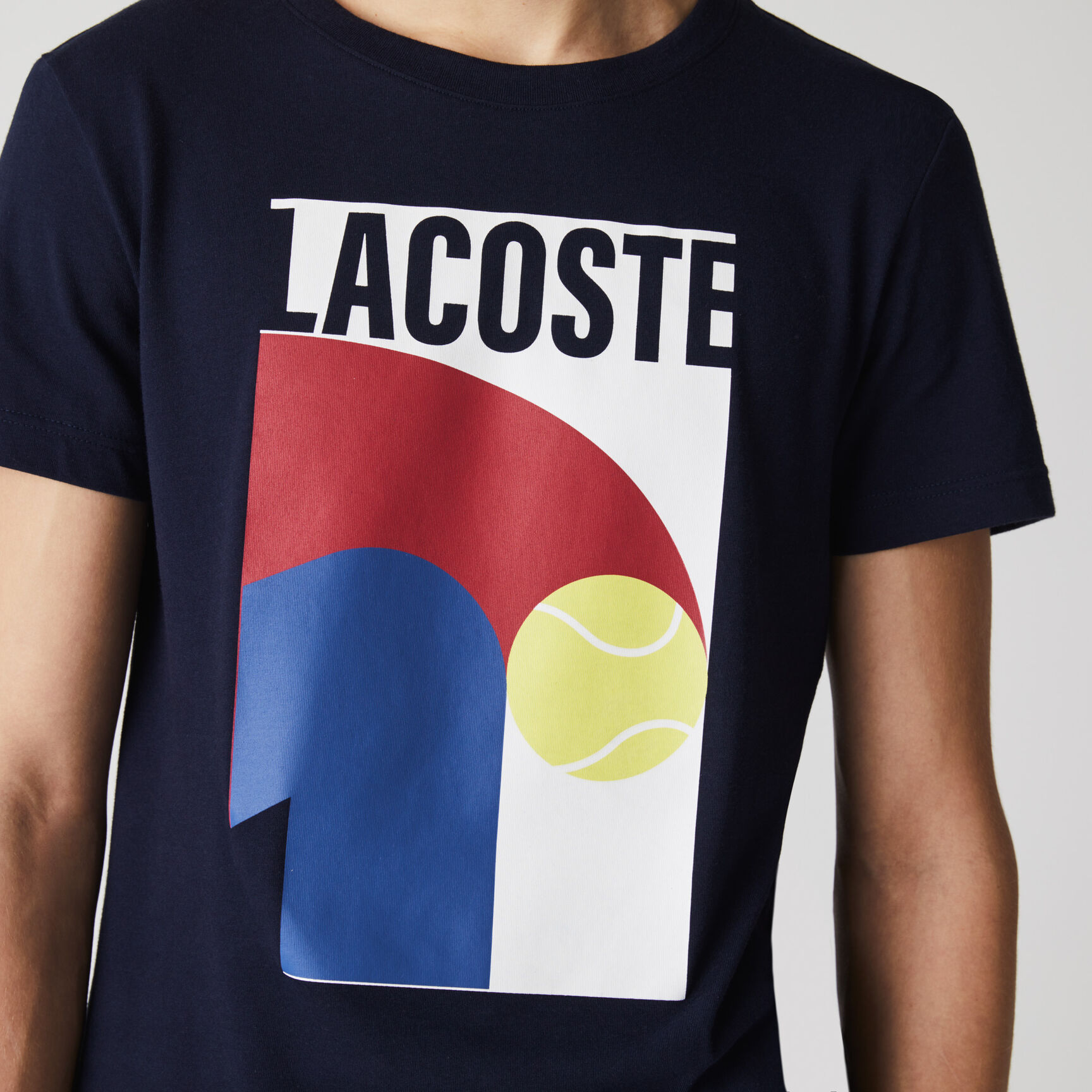 Men's Lacoste SPORT Breathable Graphic Print T-shirt Men's Lacoste SPORT Breathable Graphic Print T-shirt