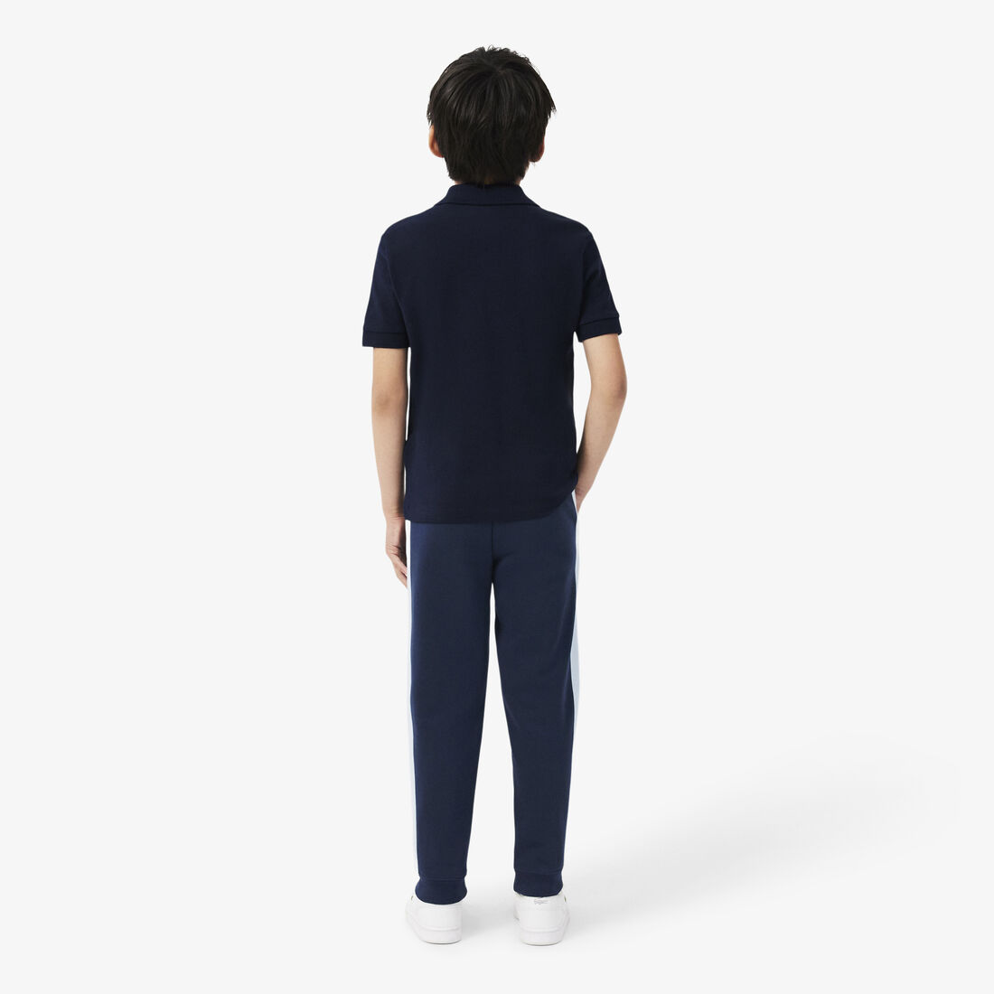 lacoste colour block sweatpants