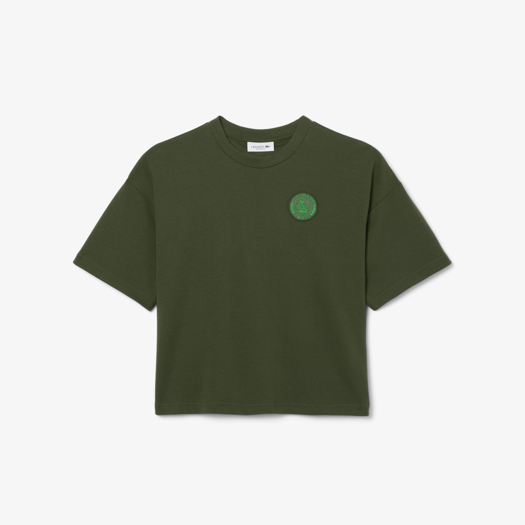 Lacoste Paris Badge Accent Jersey T-shirt