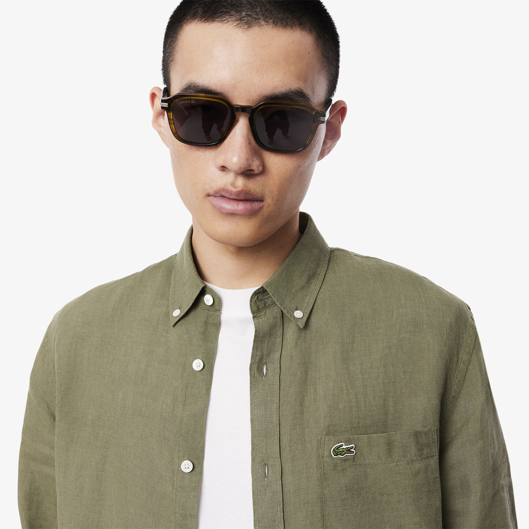 Regular Fit Linen Shirt