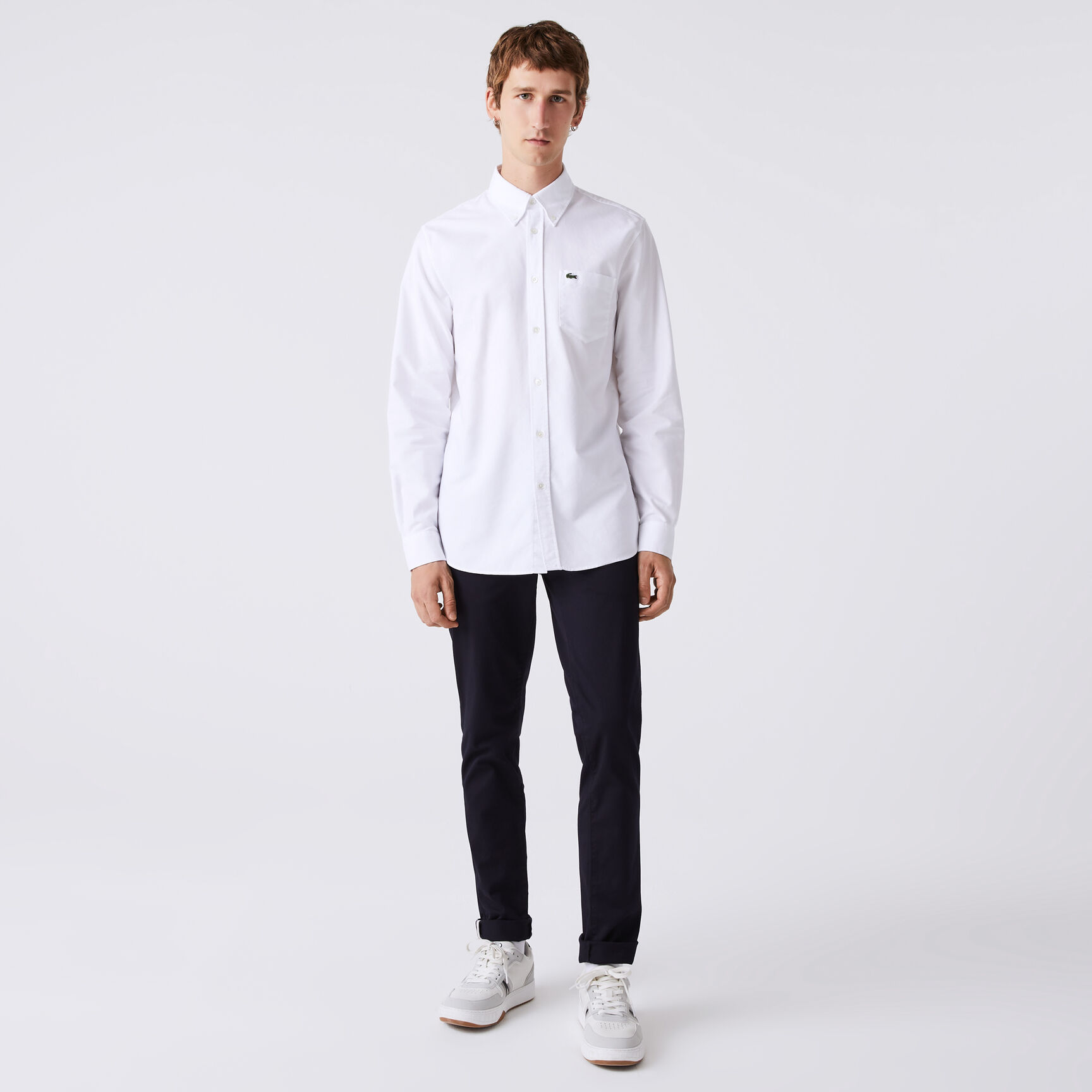 Men's Regular Fit Oxford Cotton Shirt