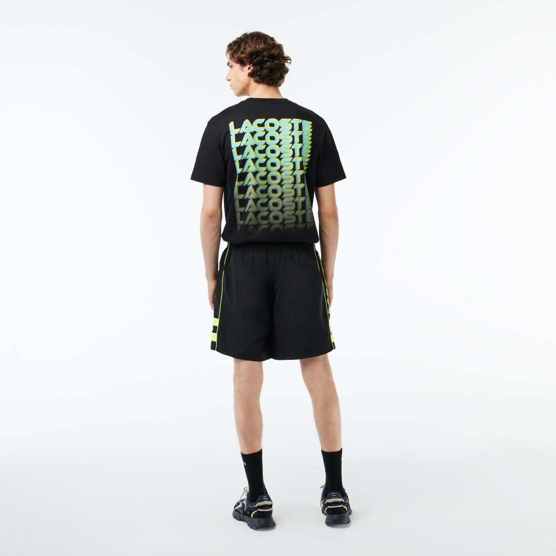 Relaxed Fit Recycled Fiber Embroidered Sportsuit Shorts