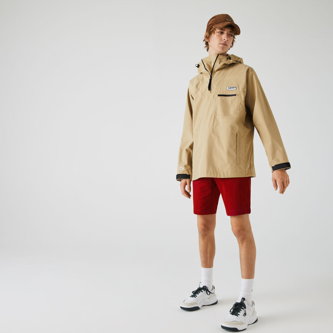 Men's Slim Fit Stretch Gabardine Bermuda Shorts Men's Slim Fit Stretch Gabardine Bermuda Shorts