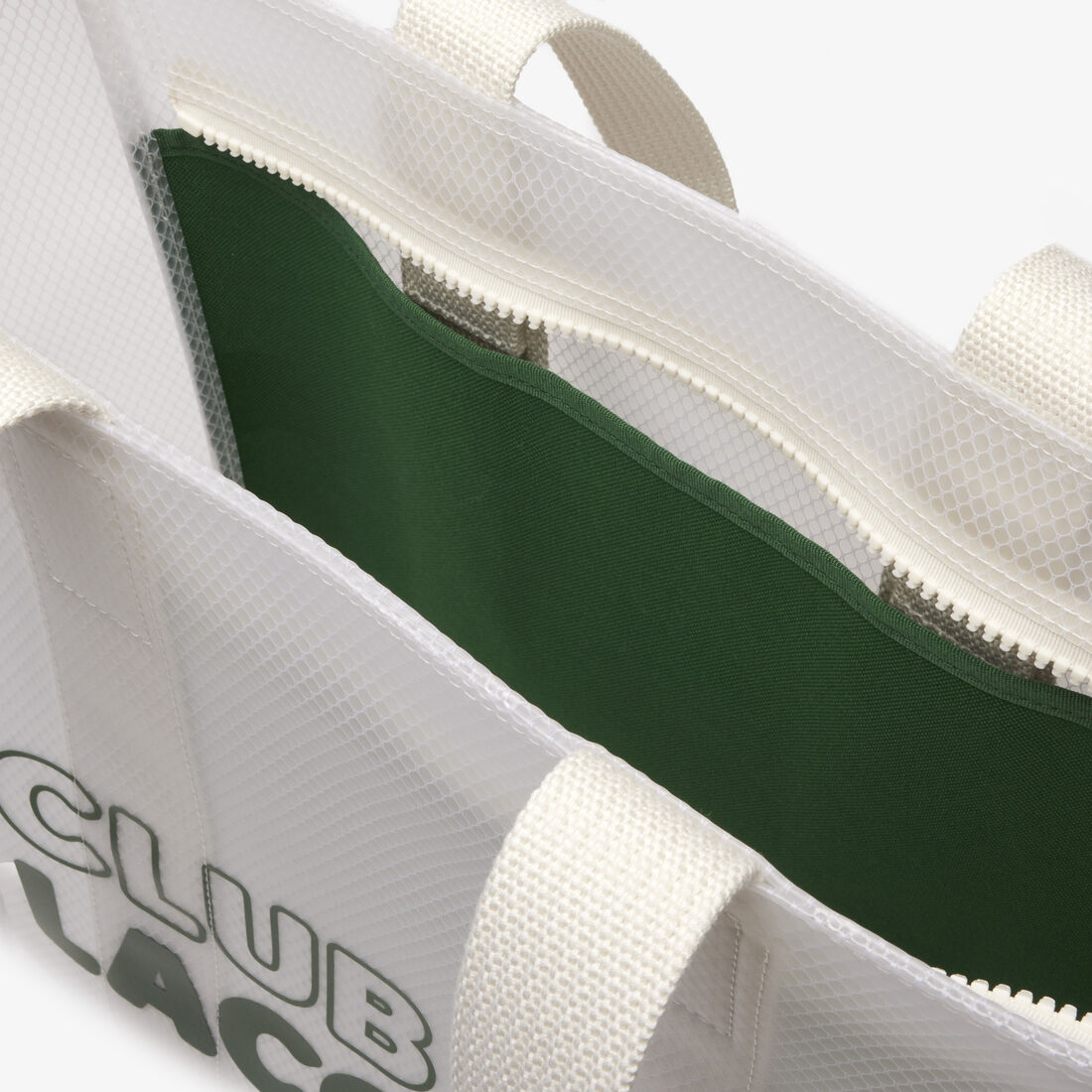 Unisex Lacoste Transparent Tote Unisex Lacoste Transparent Tote