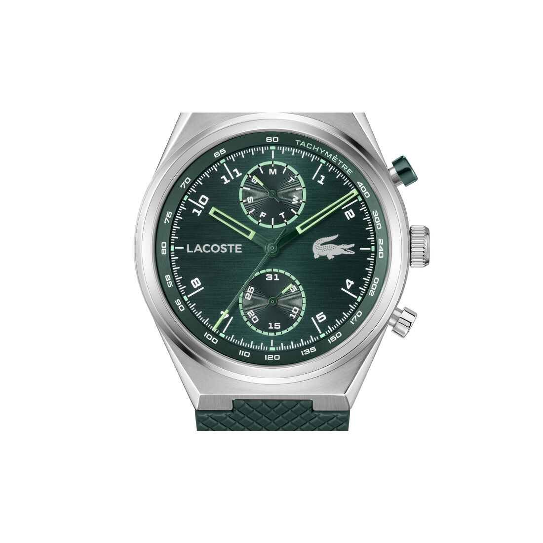 Green Silicone Strap Men's Watch lacoste green silicone strap men s watch
