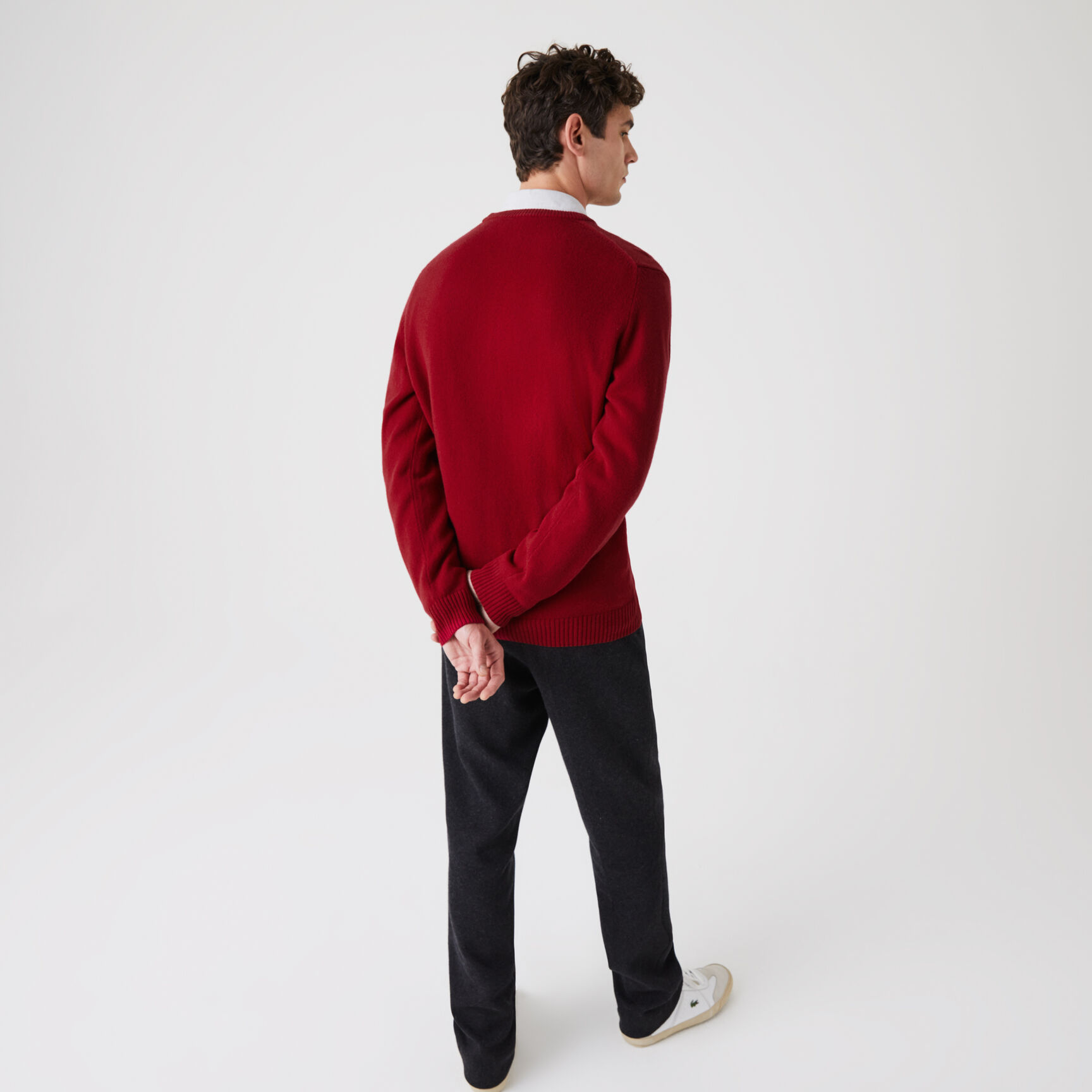 Men's Crew Neck Wool Sweater