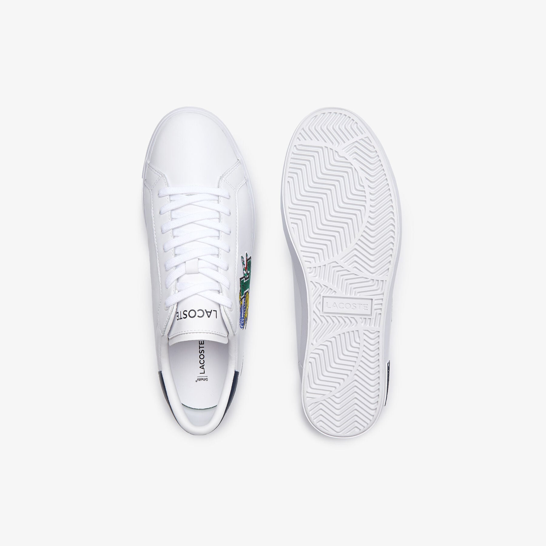 Men's Lacoste Powercourt Leather Sneakers men s lacoste powercourt leather sneakers