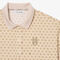 lacoste oversized tennis print polo