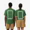 lacoste tennis print cotton jersey t shirt
