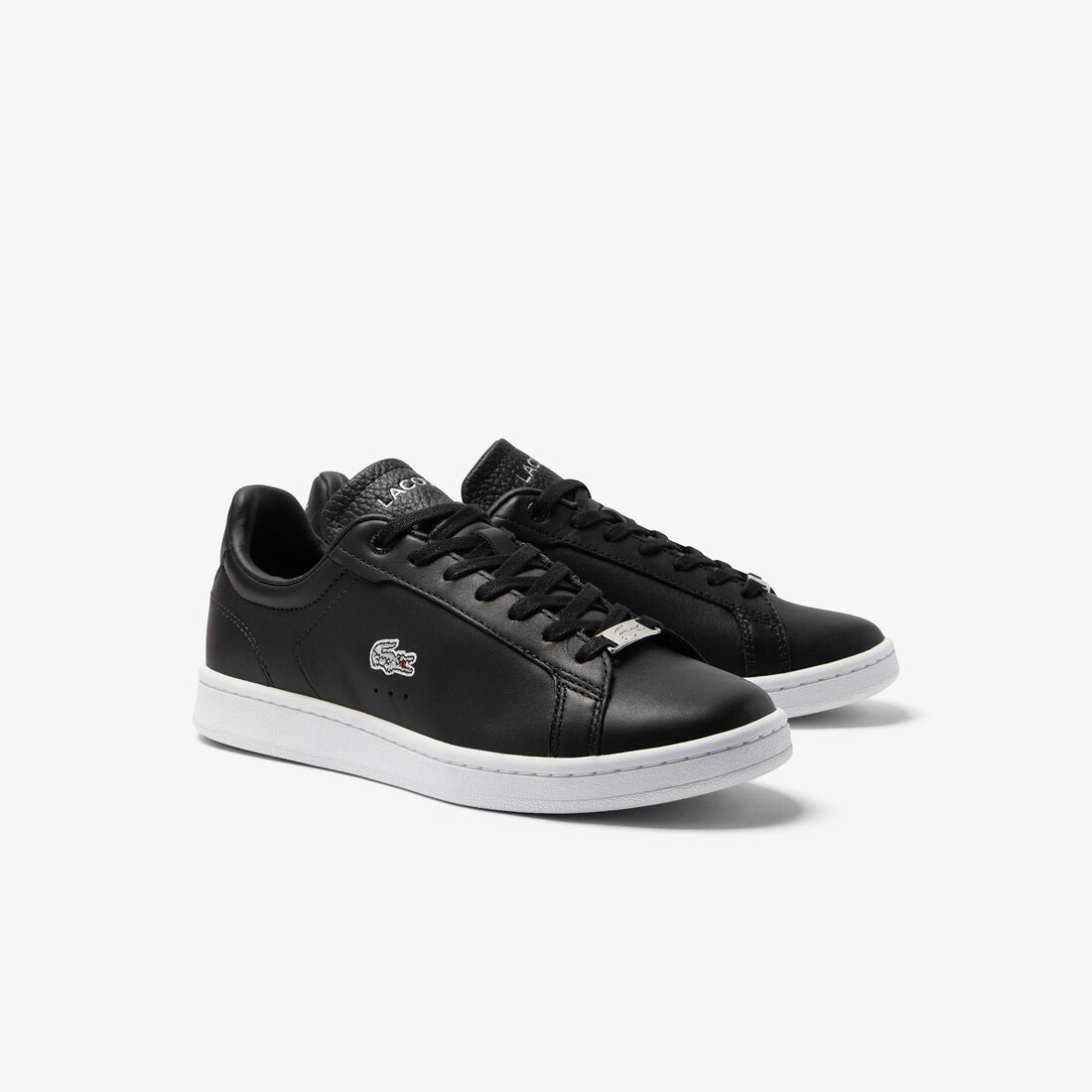 women s lacoste carnaby pro leather trainers