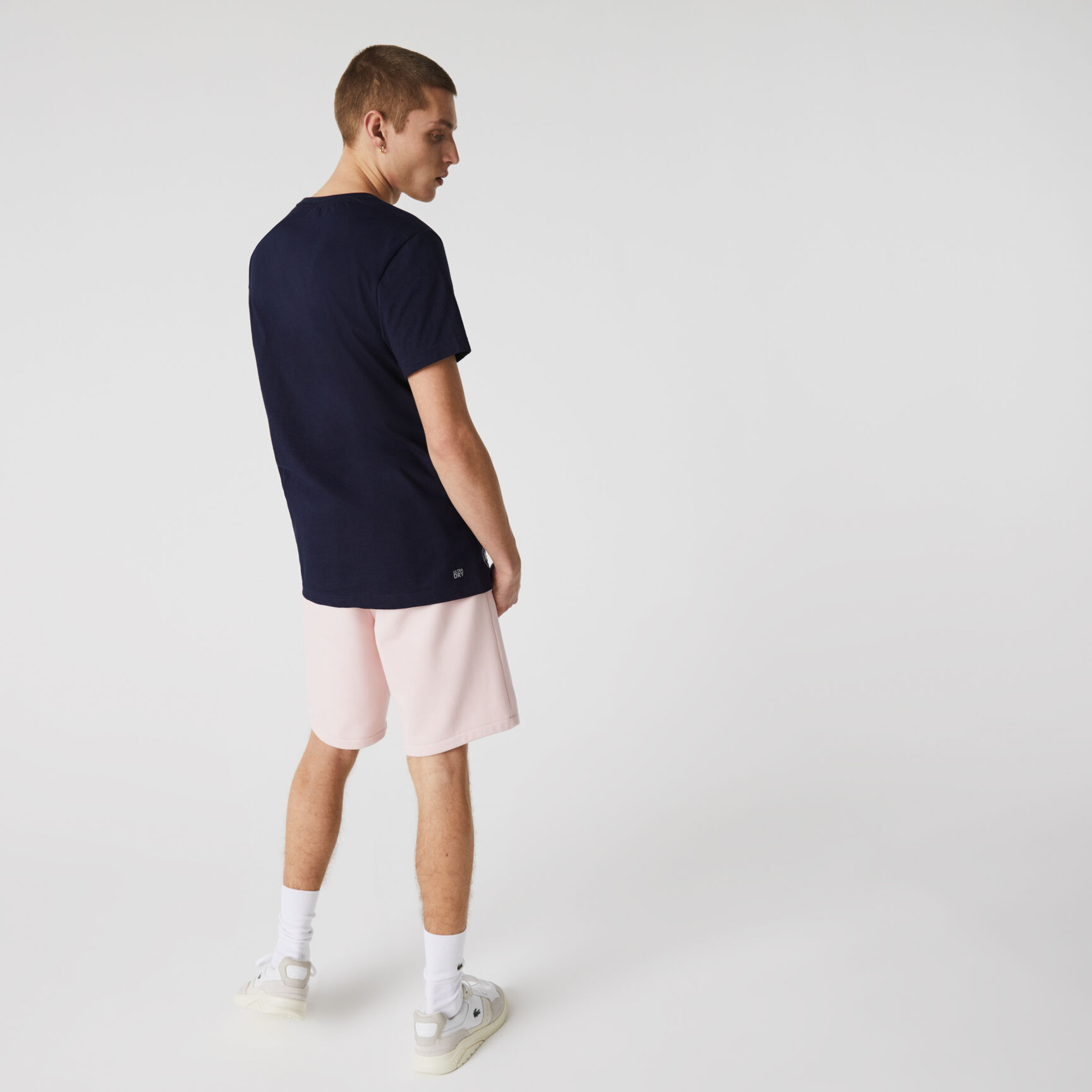 تي شيرت للرجال مع طباعة التمساح مجموعة Lacoste SPORT French Open