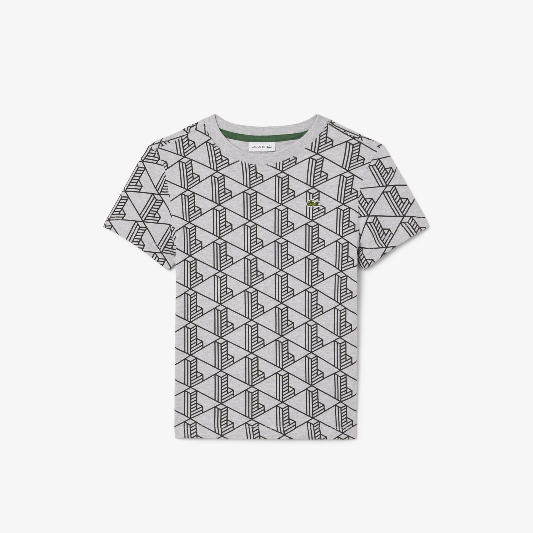 Monogram Print Cotton T-shirt