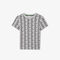 Monogram Print Cotton T-shirt