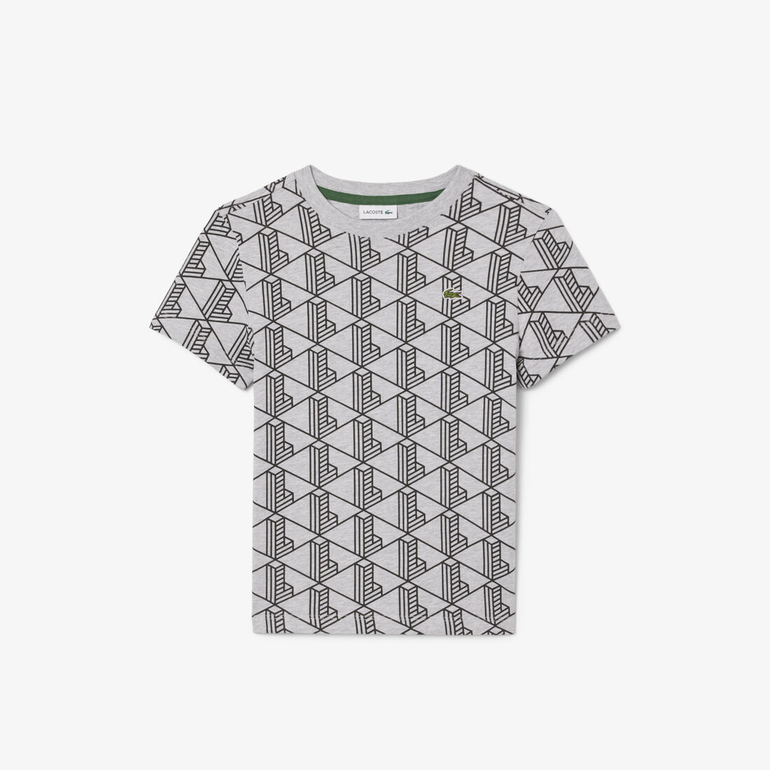 Monogram Print Cotton T-shirt Monogram Print Cotton T-shirt